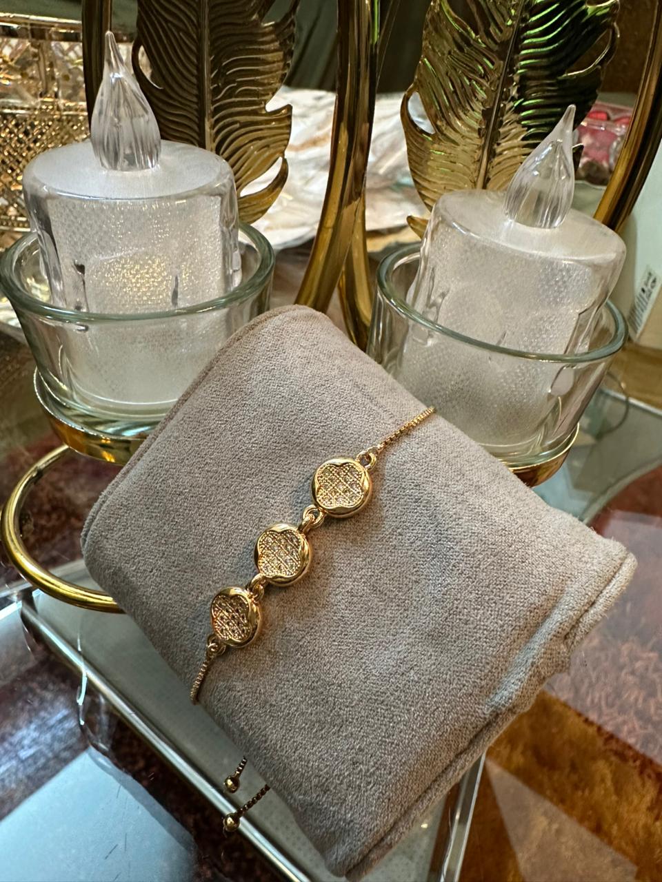 Golden Orbit Bracelet