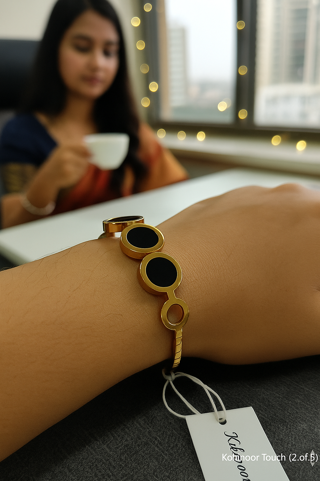 Geometric Glam Bracelet