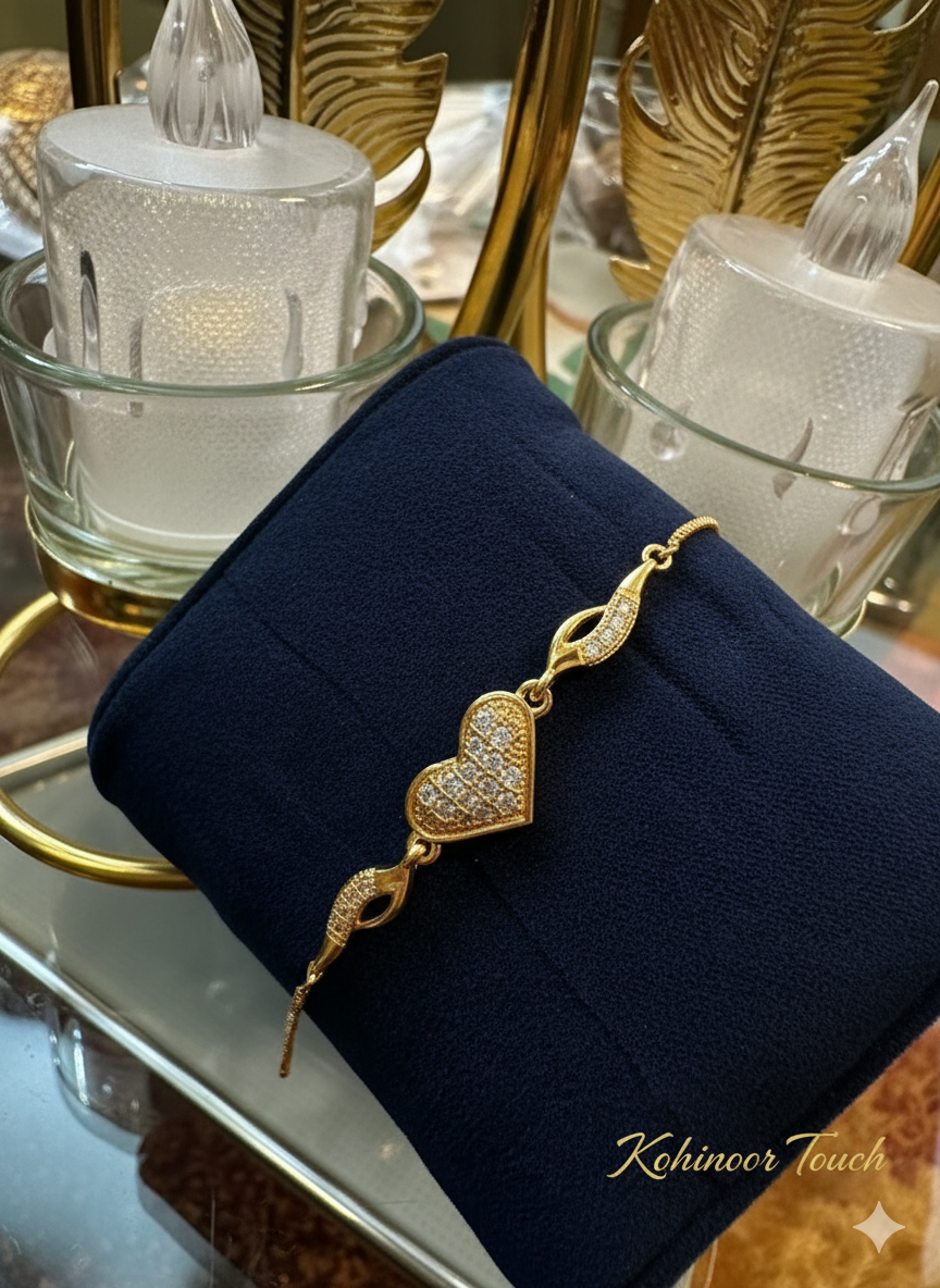 Radiant Heart Bracelet