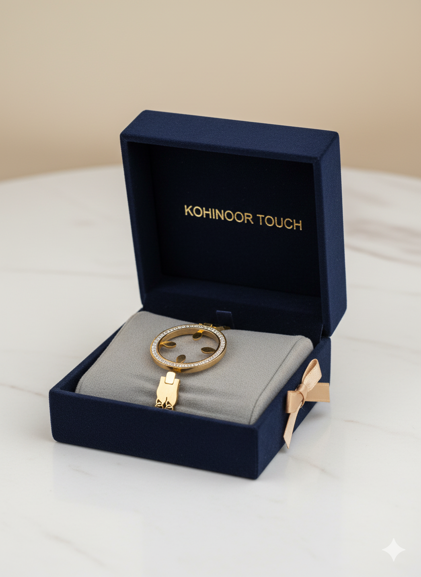 Dial Bangle Bracelet