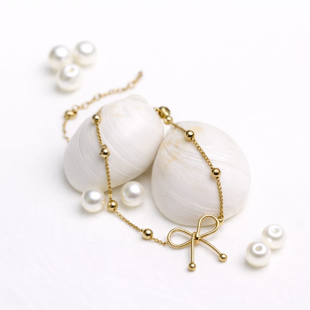 BEADED COQUETTE BRACELET