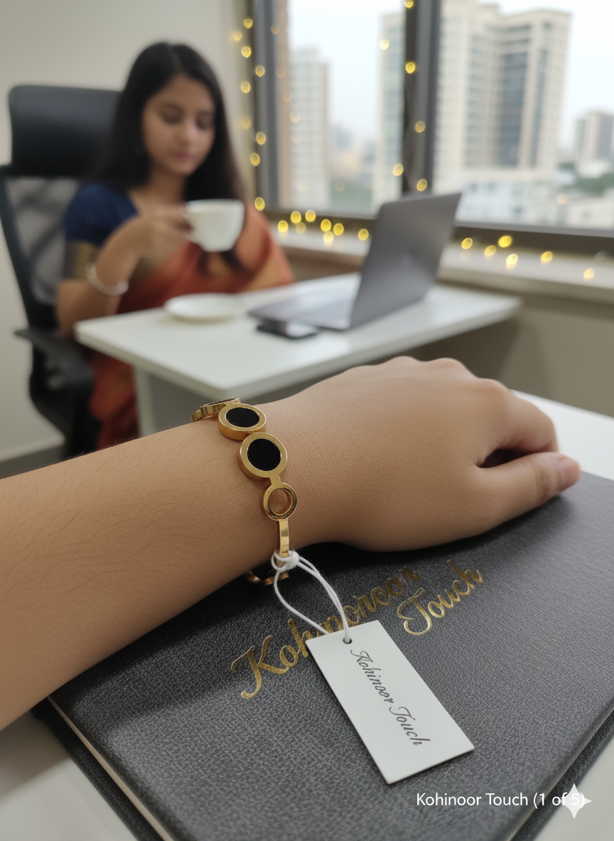 Geometric Glam Bracelet