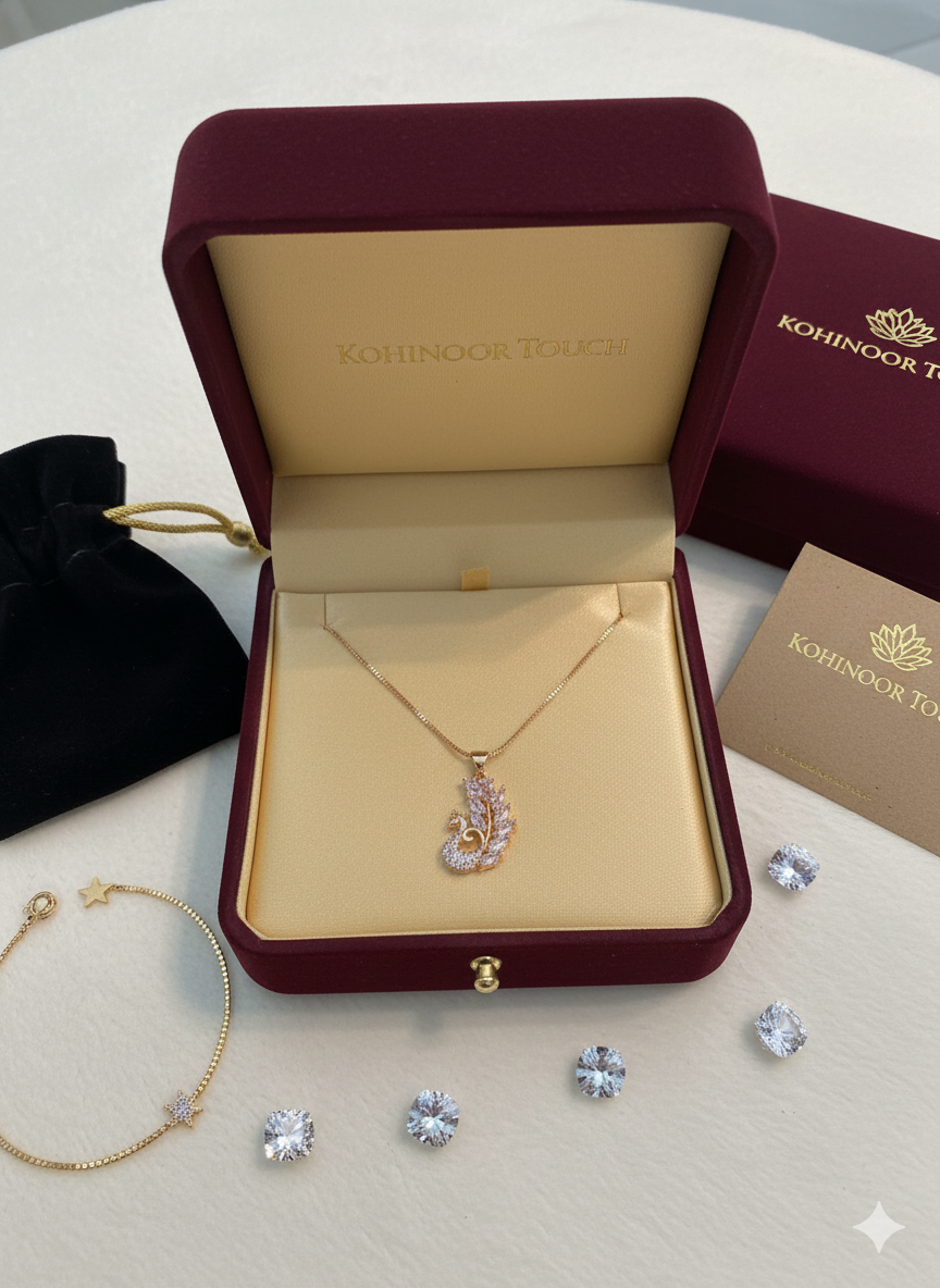 Glimmering Crest Necklace