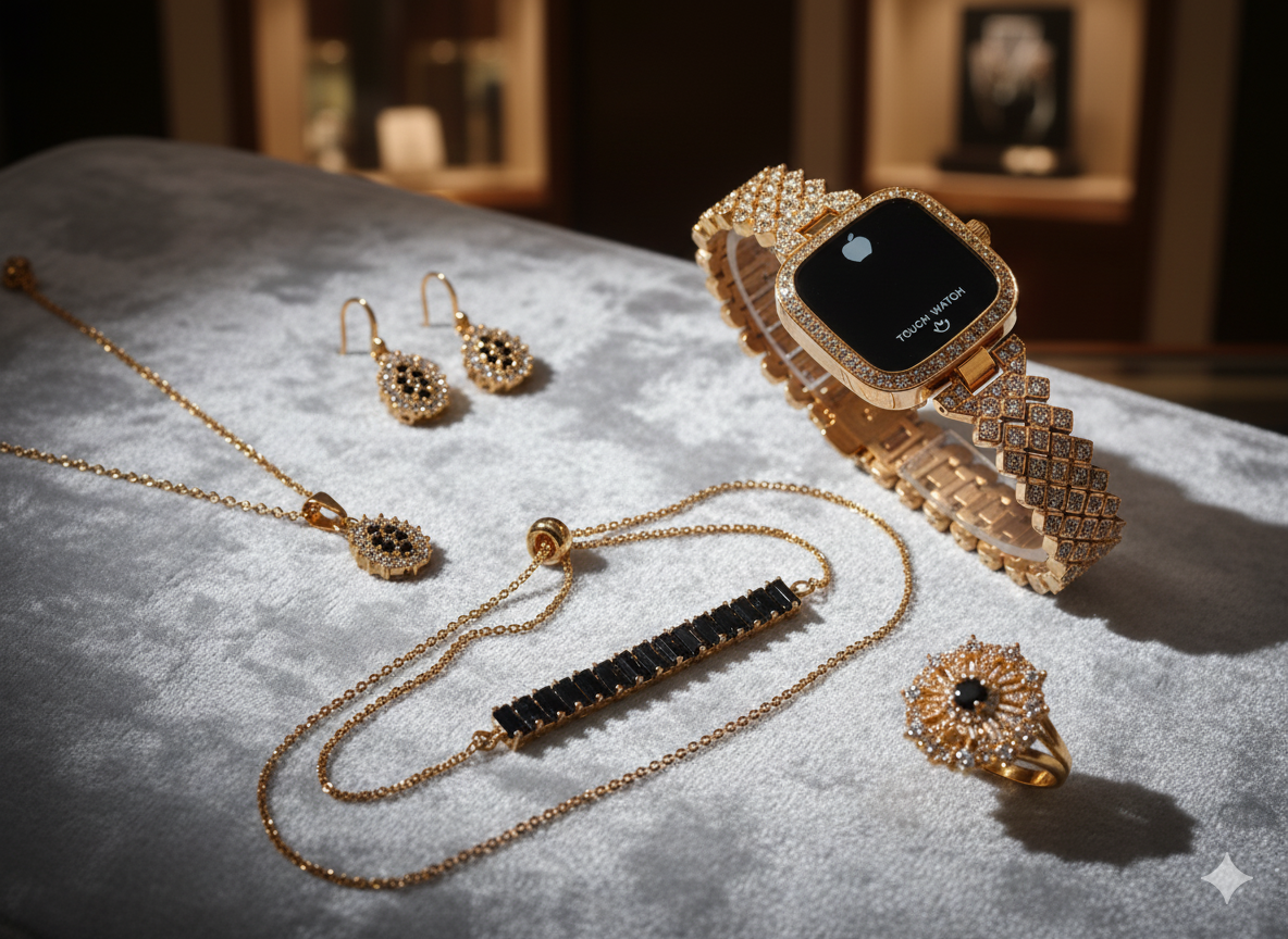 Watch With Jewelry Touch